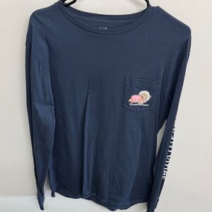 Men’s Vineyard Vines Blue Long Sleeve Shirt